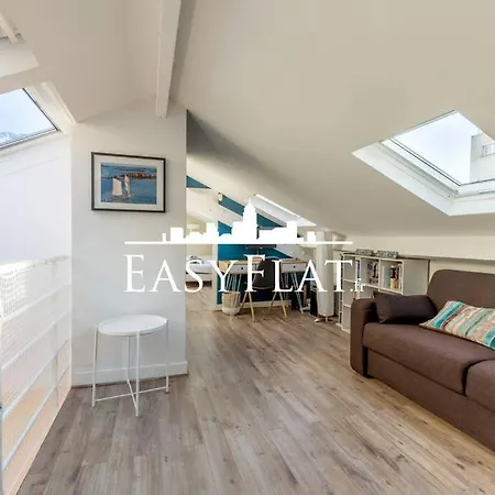 Lovely Duplex Under Parisian Roofs, Near Arc De Triomphe, By Easyflat